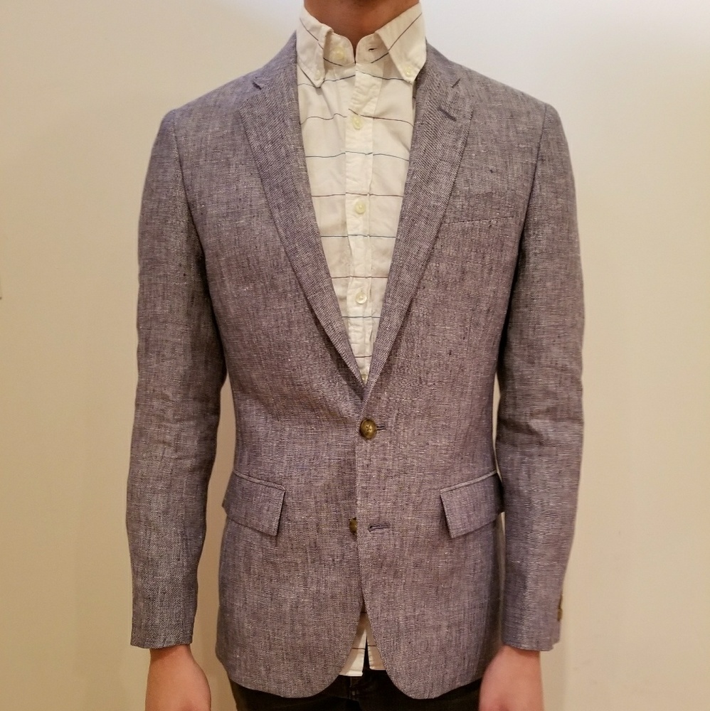 J. Crew linen blazer